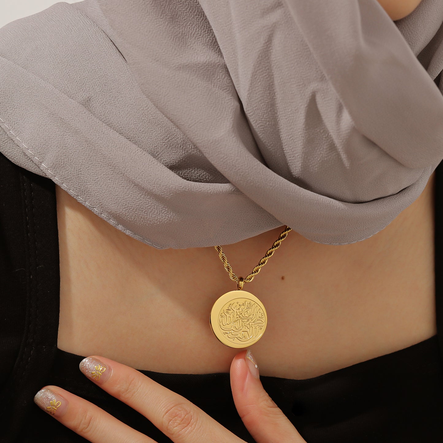 Collier Rond Ayatul Kursi