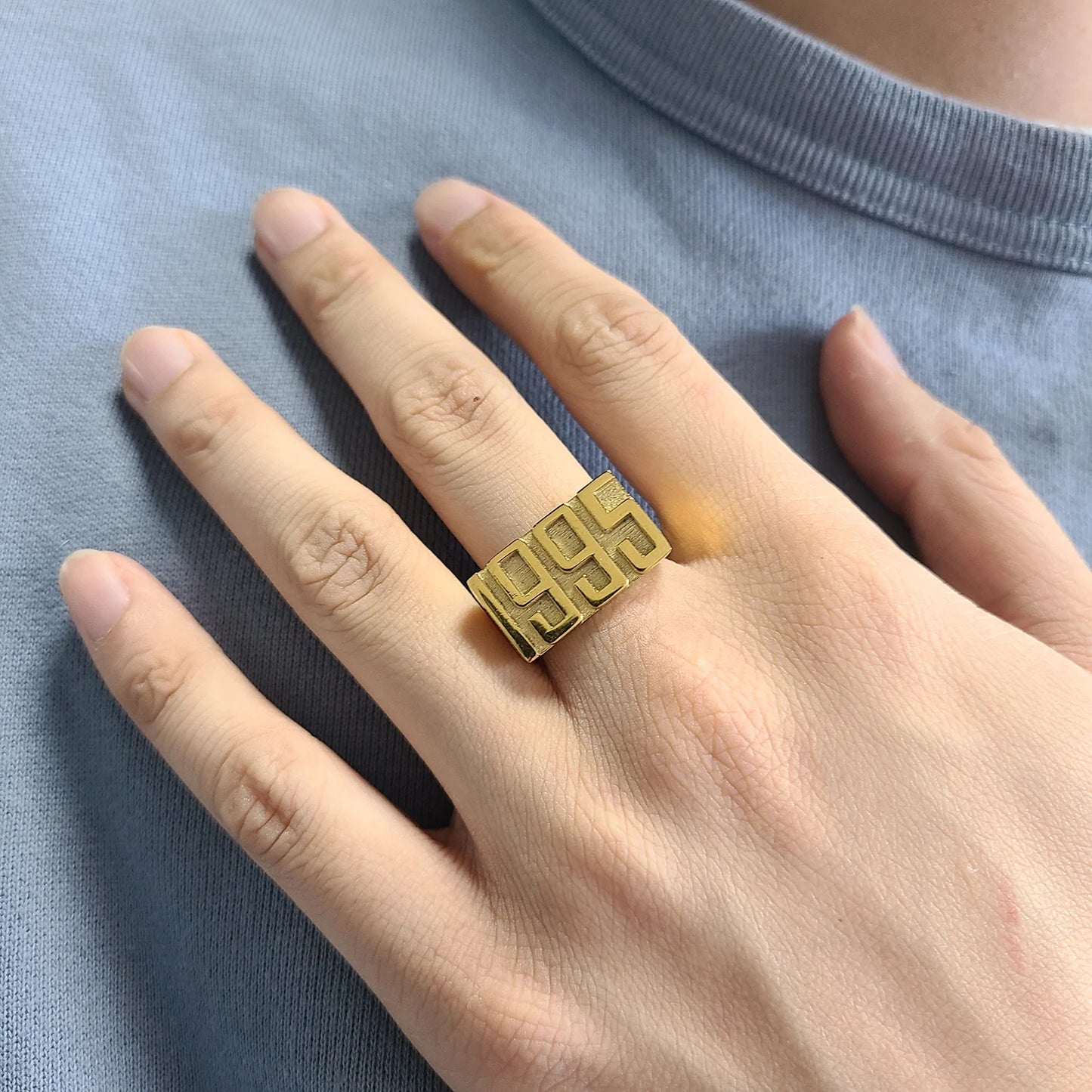 Roman Digital 3D Ring