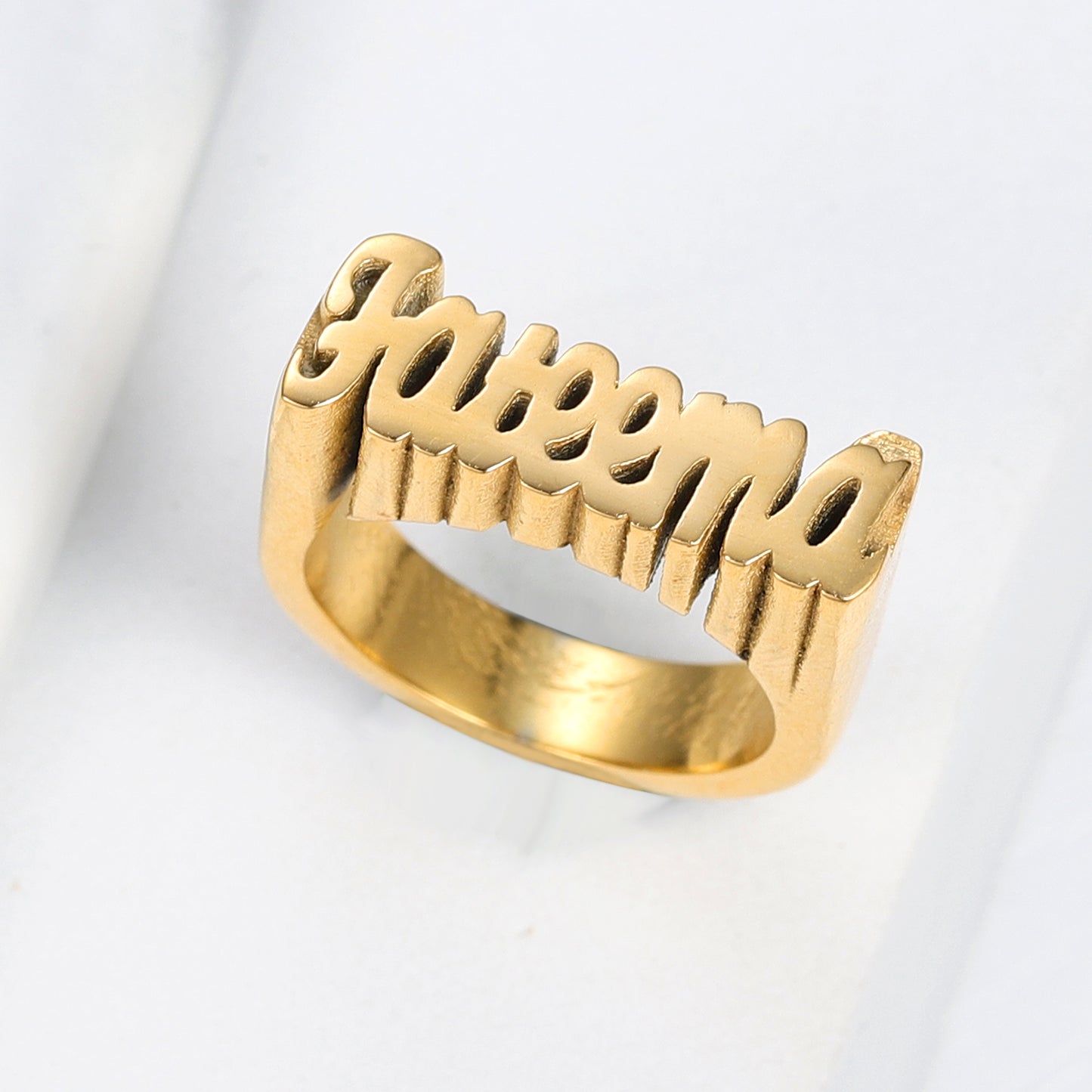 3D Name Ring