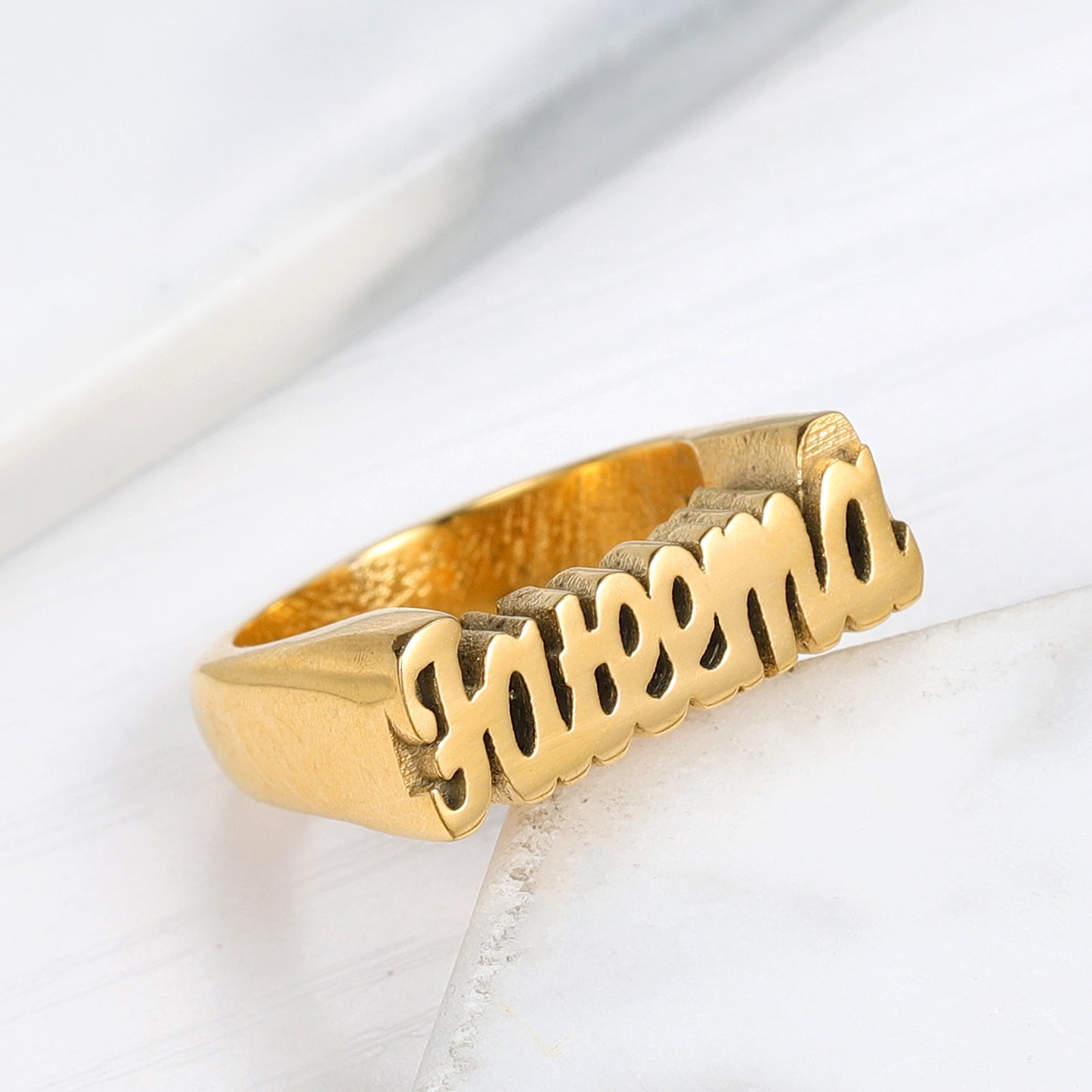 3D Name Ring