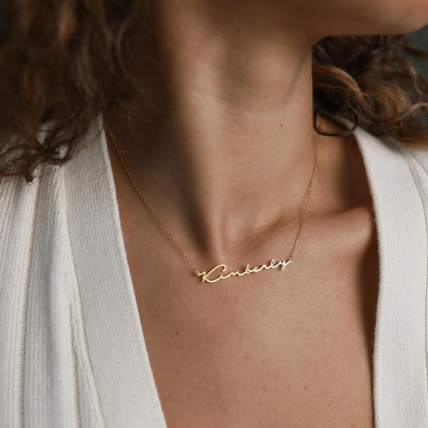 Dainty Name Necklace